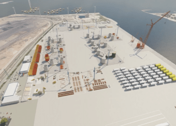 Maquette du site Deos (Crédit GPMM)