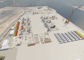 Maquette du site Deos (Crédit GPMM)