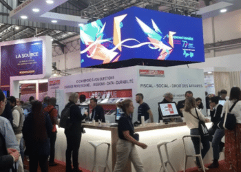 Au congrès des experts comptables à Marseille (Crédit Gomet')