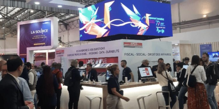 Au congrès des experts comptables à Marseille (Crédit Gomet')