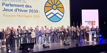 Lancement du parlement des Jeux d'hiver 2030 à Aix le 21 octobre (Crédit Gomet')