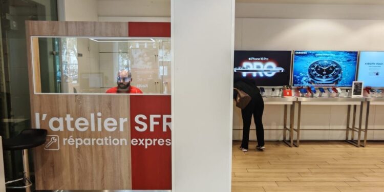 atelier réparation express SFR