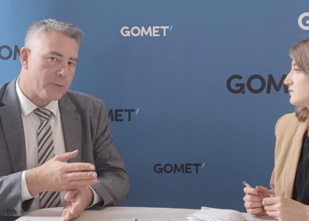 Ludovic Parisot d'ENGIE sur le plateau de Gomet' Média (Crédit Gomet')