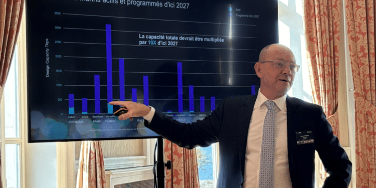 Fabrice Coquio, président de Digital Realty en France