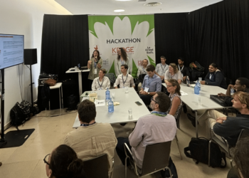 Le nouvel incubateur de Kedge présent lors du der Grand Bain de la French tech à marseille en septembre (Crédit Gomet')