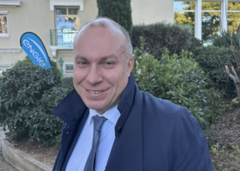 François Gemenne à la Villa Khariessa à Martigues le 12 décembre 2024 (Crédit Gomet')
