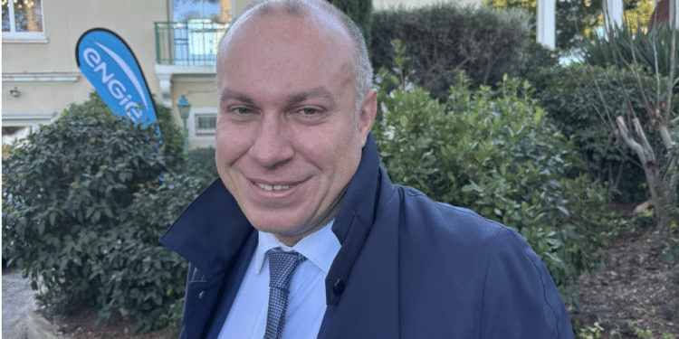 François Gemenne à la Villa Khariessa à Martigues le 12 décembre 2024 (Crédit Gomet')
