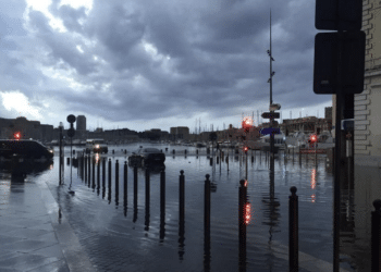 Inondation à Marseille (archives Gomet')