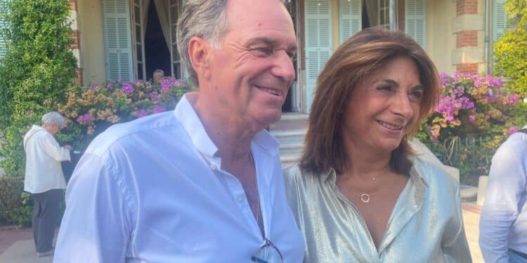 Renaud Muselier et Martine Vassal lors de la rentrée politique d'Une génération pour Marseille en septembre 2024 (crédit : JRG / Gomet')