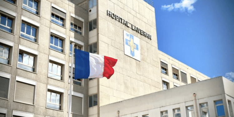 Façade de l'actuel hôpital Laveran à Marseille (Crédit DR)