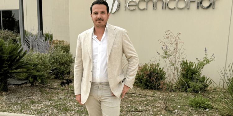 Christopher Sabater, nouveau DG de Technicolor (Crédit Technicolor)