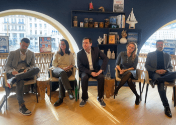 Les responsables du collectif Une génération pour Marseille