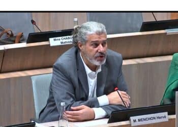 Hervé Menchon se met en retrait du groupe écologistes et pluriel-s (crédit : capture Ville de Marseille)