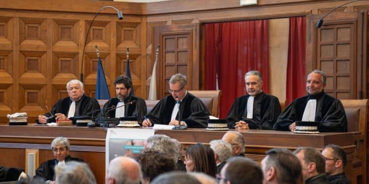 Le tribunal des activités économiques effectuait jeudi 18 janvier sa rentrée solennelle (crédit : DR)