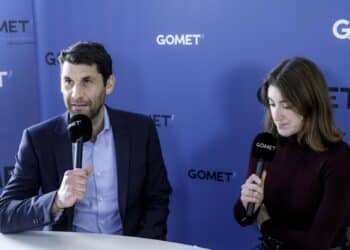 Cédric Jolivet de GRDF sur le plateau média lors du 2e forum "Nos énergies en question(s)"