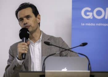 Laurent Simon, VP de la Métropole Aix-Marseille Provence (Crédit Gomet')