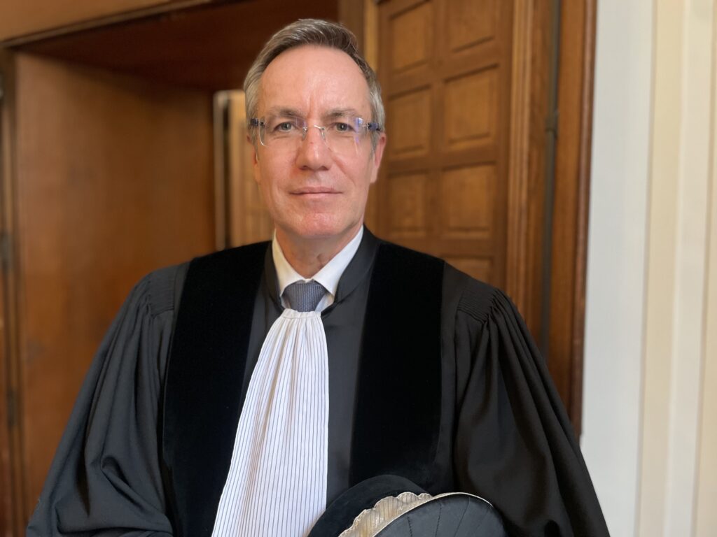 Patrick Lesbros préside le tribunal de commerce de Marseille (désormais TAE) depuis janvier 2024 (crédit : JRG / Gomet')