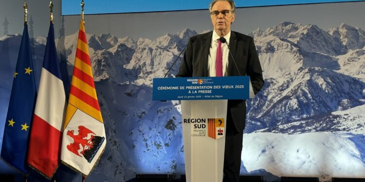 Renaud Muselier le 23 janvier 2025