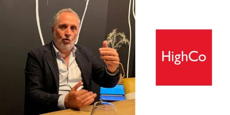 Didier Chabassieur, président du directoire d'High Co