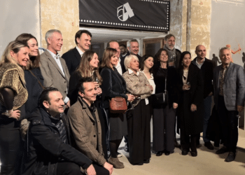 Les membres du Cercle des mécènes d'Art-o-rama réunis pour les voeux 2025 (Crédit DR)