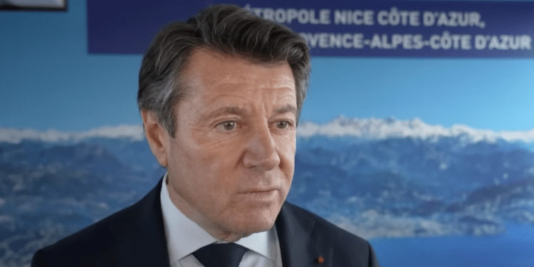 Christian Estrosi le 22 janvier sur France 5 (Capture écran)