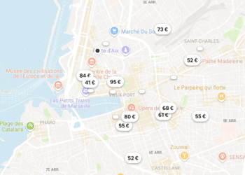 location meublés touristiques Des offres Airbnb à Marseille (Capture écran)