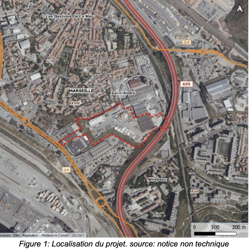 localisation projet Segro