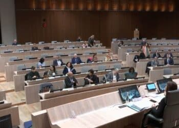 François Poupard a publiquement pris ses fonctions à l'occasion du conseil municipal du 28 février (crédit : capture d'écran Ville de Marseille)