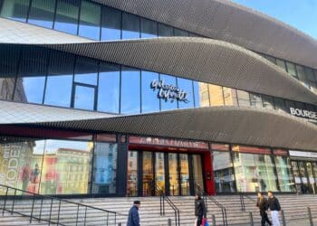 Le départ des Galeries Lafayette a suscité le débat dans l'hémicycle du conseil municipal, vendredi 28 février (crédit : JRG / Gomet')