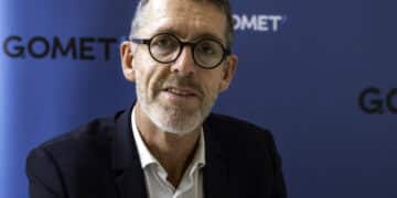 Jules Nyssen lors de 1er forum Nos énergies en question(s) organisé le 2 octobre 2024 à Centrale Méditerranée à Marseille (Crédit JYD/Gomet')