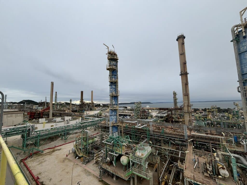 La bioraffinerie de TotalEnergies La Mède (Crédit Gomet')