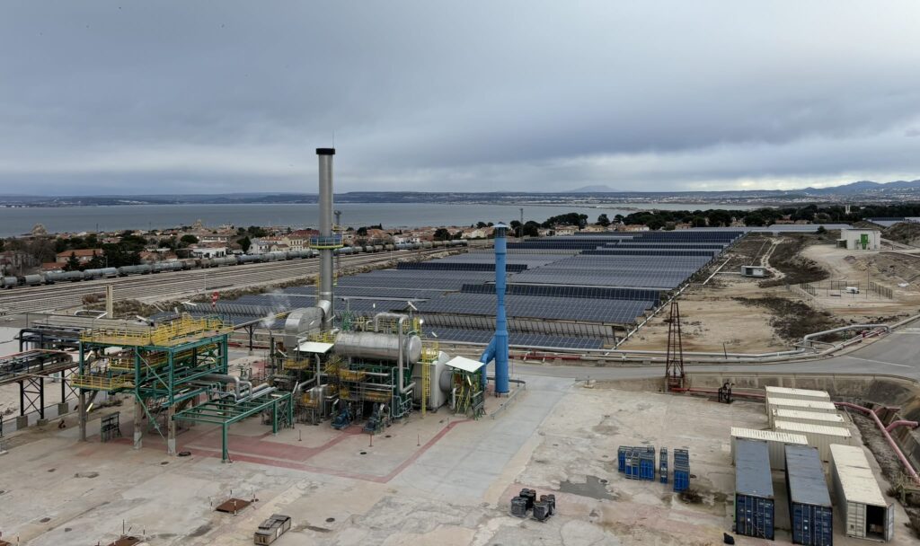 Ferme solaire de TotalEnergies La Mède (Crédit Gomet')