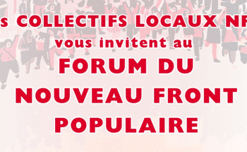 Annonce Forum NFP - Comités locaux
