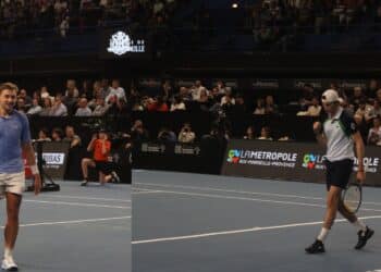 Hamad Medjedovic et Ugo Humbert, crédits photo : Bertrand Connin / Gomet'