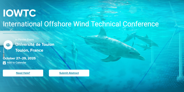 L’écosystème mondial de l’éolien offshore a rendez-vous à Toulon en octobre
