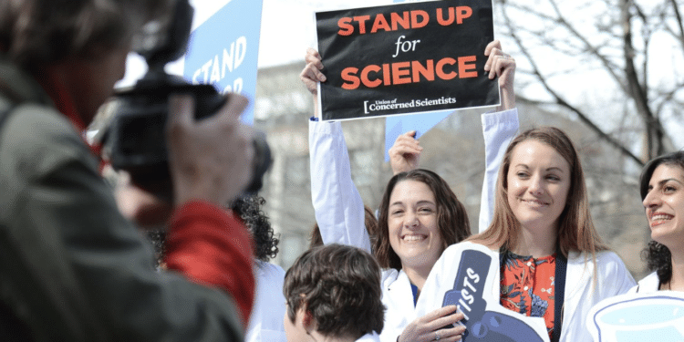 Stand up for science