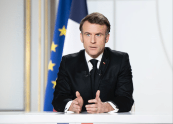 Emmanuel Macron le 5 mars 2025