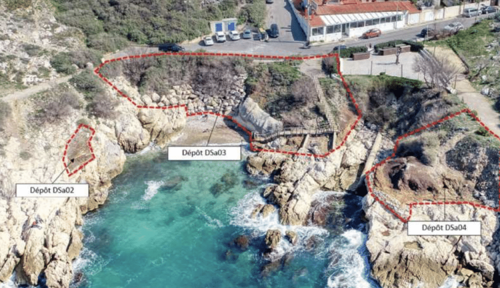 dépôt calanques