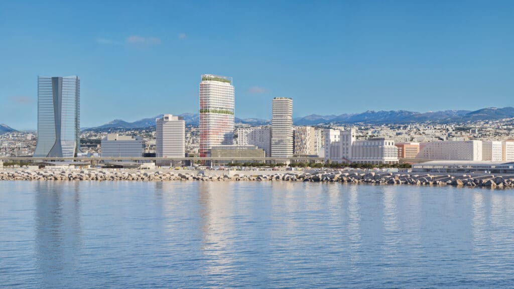 La skyline d'Euroméditerranée (Crédit imgs)