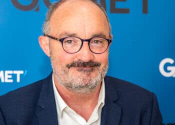 Jean-Laurent Félizia dans les locaux de Gomet' en mai 2021