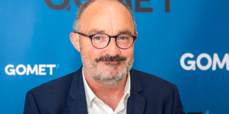 Jean-Laurent Félizia dans les locaux de Gomet' en mai 2021