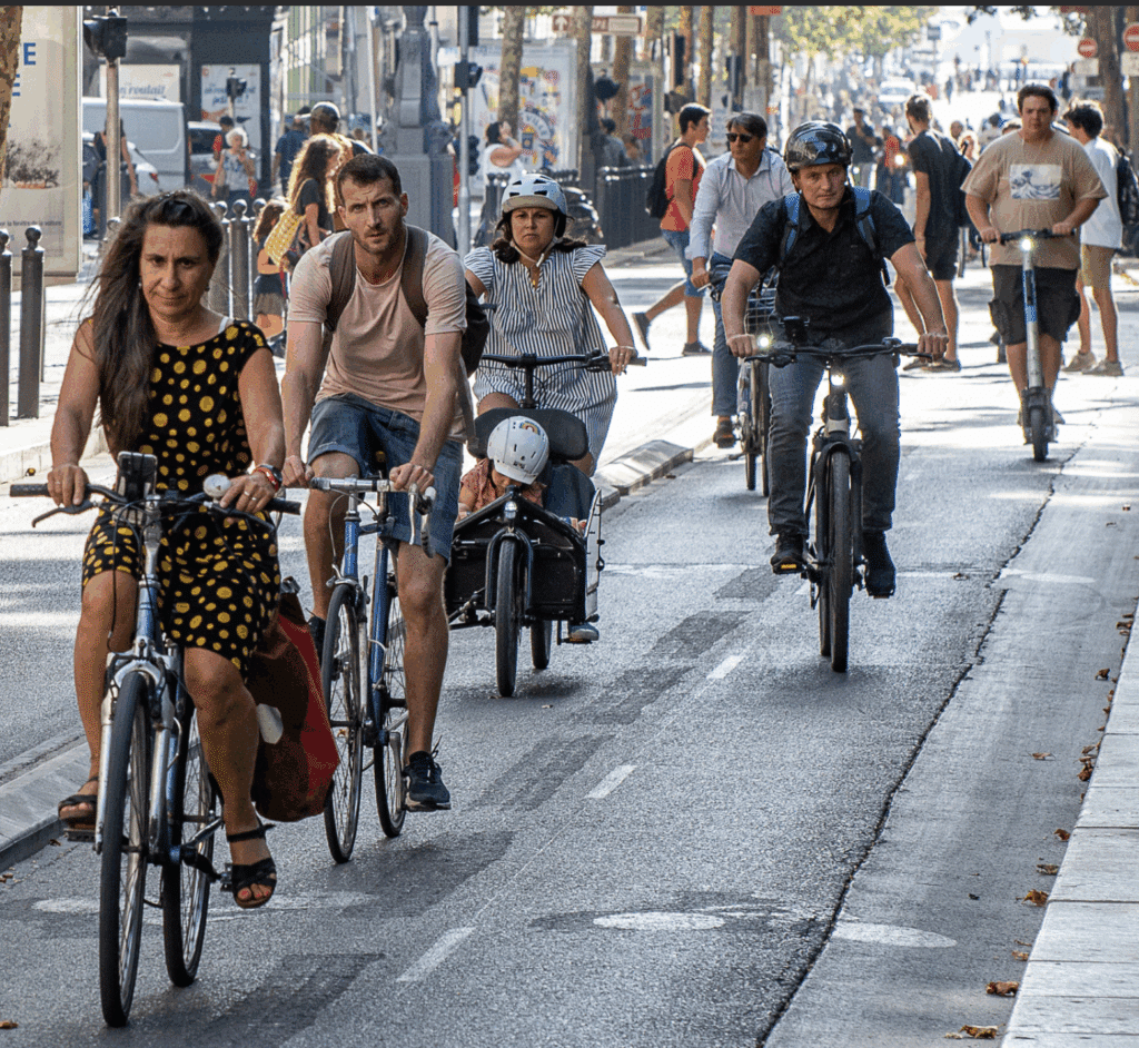 Vélos sur la Canebière (Crédit JYD/Gomet')