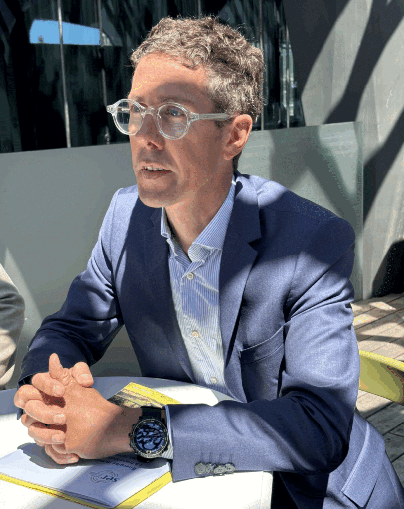 Alexandre Roesch, le délégué général du SER (Crédit Gomet')