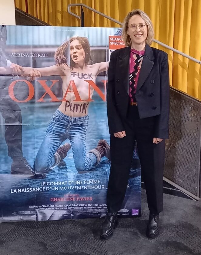 Charlène Favier réalisatrice d'Oxana
