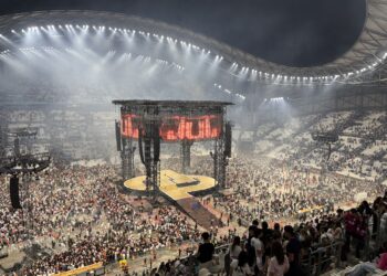 Fin du concert de Jul vendredi 23 mai 2025 (Crédit Gomet')