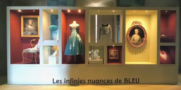 Infiniment bleu au château Borely