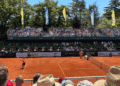 Le court central de l'Open d'Aix Provence