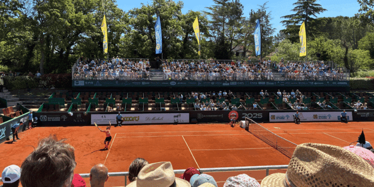 Le court central de l'Open d'Aix Provence