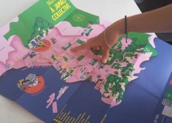 Carte "Marseille à jamais collective" créée par Marseille Solutions (crédit Gomet)