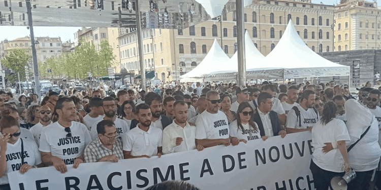 marche blanche Hichem
